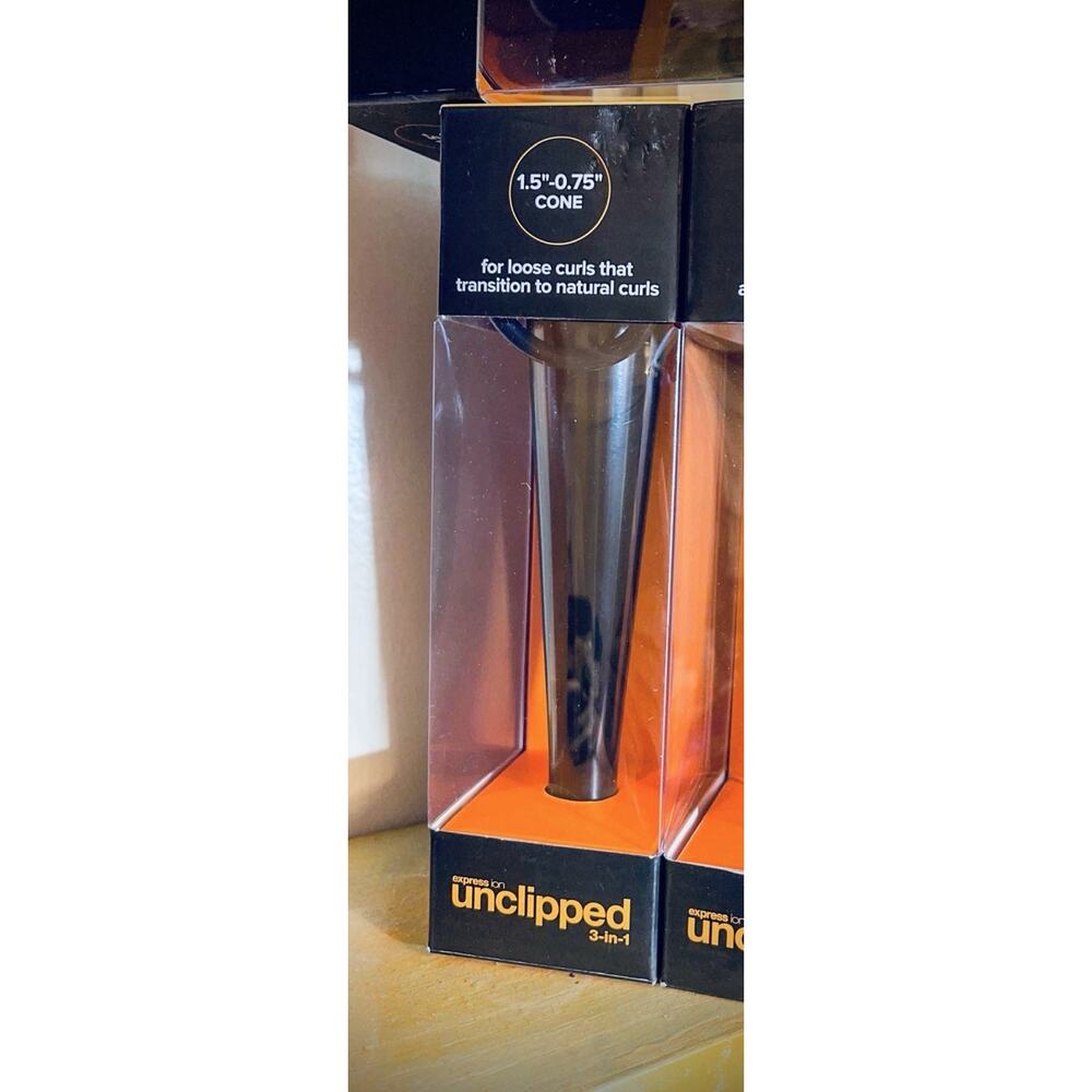 NEW Paul Mitchell Express lon Unclipped 1.5"-0.75" Ceramic Cone Attachment